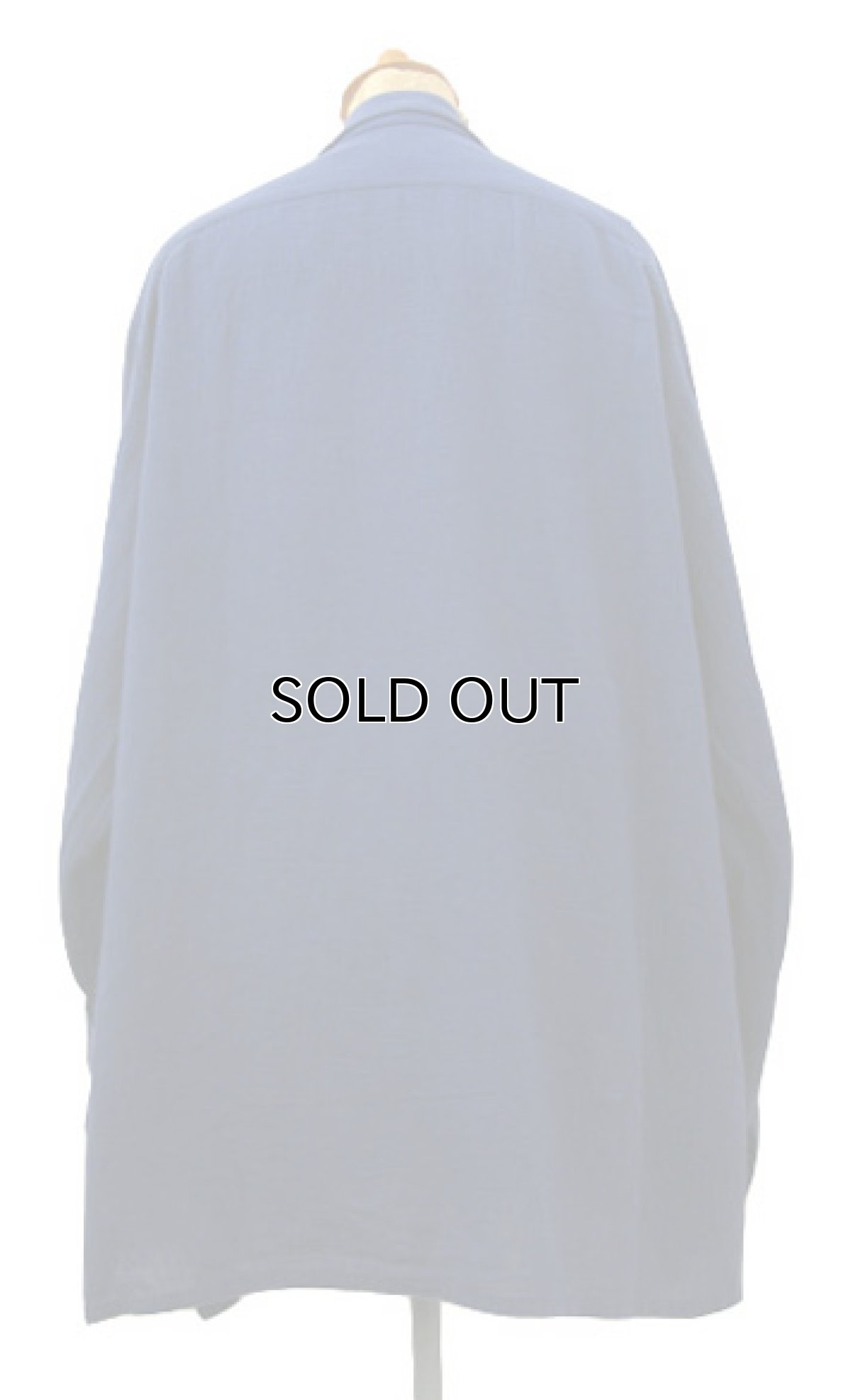 画像2: "Polo by Ralph Lauren" L/S Cotton Box Shirts NAVY size L (表記 L) (2)