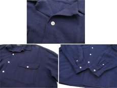 画像6: "Polo by Ralph Lauren" L/S Cotton Box Shirts　NAVY　size L (表記 L) (6)