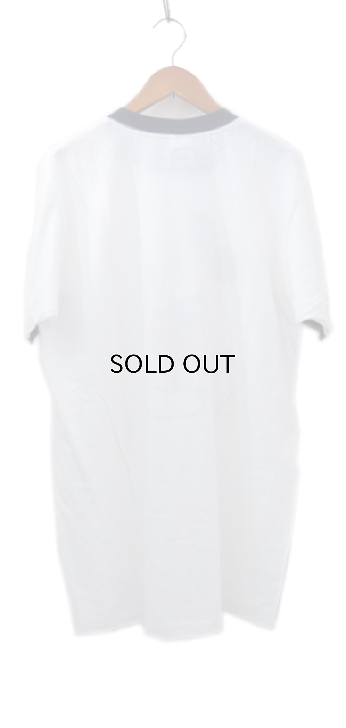 画像2: 1990's Disney Ringer T-Shirts "Mickey Mouse" -made in USA- White / Navy size L (表記 L) (2)