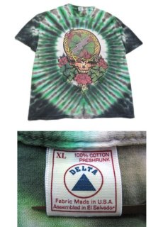 画像3: 1990's Grateful Dead TIE-DYE T-Shirts "Philadelphia St.Patricsday"　GREEN　size XL (表記 XL) (3)