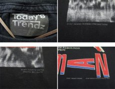 画像4: 1990's Crew Neck Print T-Shirts "Dennis Rodman"　BLACK　size L - XL (表記 XL) (4)