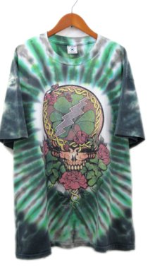 画像1: 1990's Grateful Dead TIE-DYE T-Shirts "Philadelphia St.Patricsday"　GREEN　size XL (表記 XL) (1)