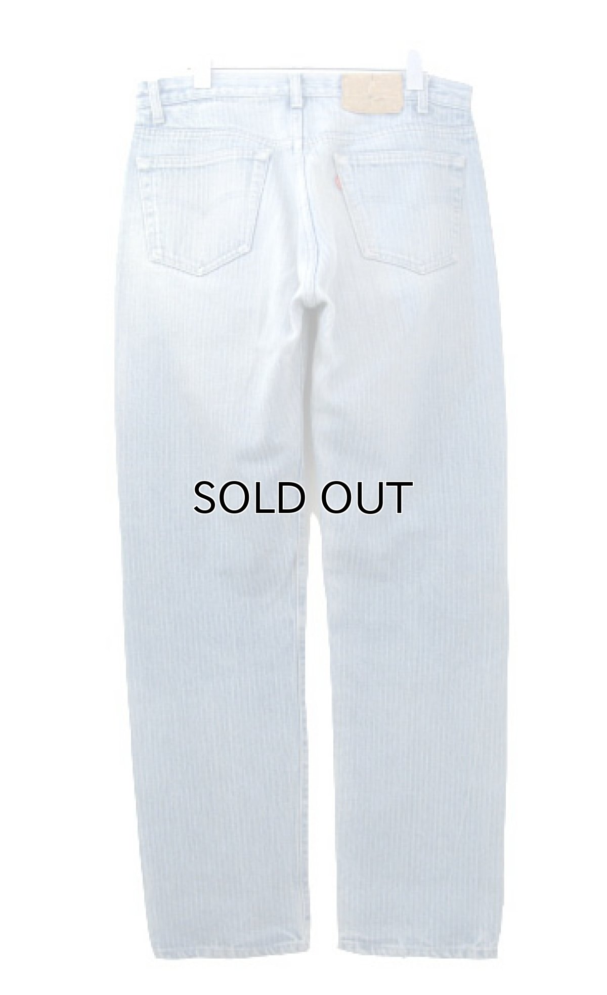 画像2: 1990's Levi Strauss & Co. Lot 501 Stripe Denim Pants　Blue Denim　size w 33.5 inch (2)