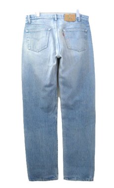 画像2: 1990's Levi Strauss & Co. Lot 501 Stripe Denim Pants　Blue Denim　size w 33.5 inch (2)