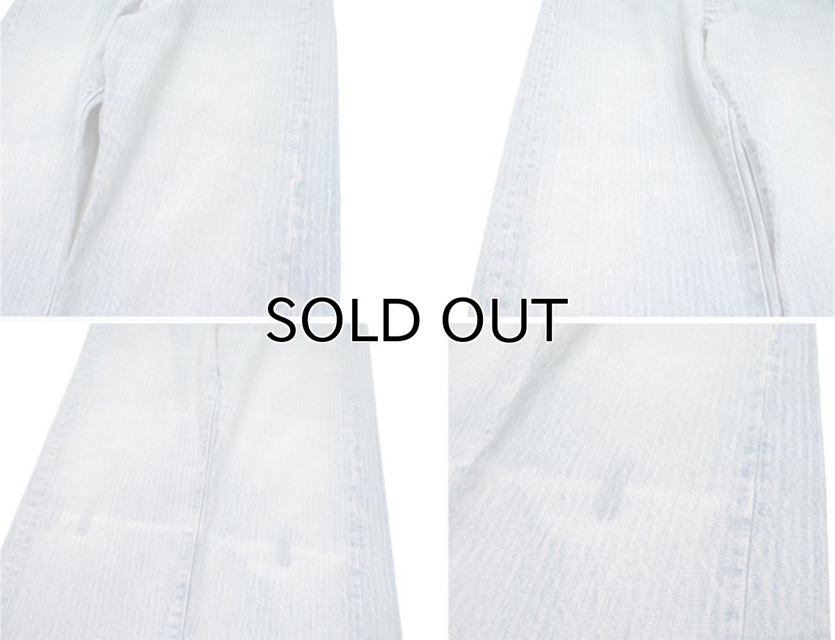 画像7: 1990's Levi Strauss & Co. Lot 501 Stripe Denim Pants　Blue Denim　size w 33.5 inch (7)