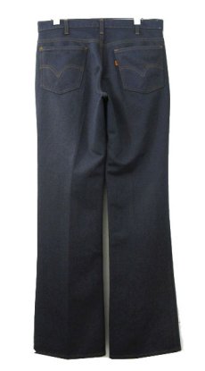 画像2: 1980's Levi's STA-PREST Lot : 517 Flare Trousers　NAVY　size w 32 inch (表記 32 x 32) (2)