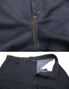 画像6: 1980's Levi's STA-PREST Lot : 517 Flare Trousers　NAVY　size w 32 inch (表記 32 x 32) (6)