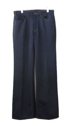画像1: 1980's Levi's STA-PREST Lot : 517 Flare Trousers　NAVY　size w 32 inch (表記 32 x 32) (1)