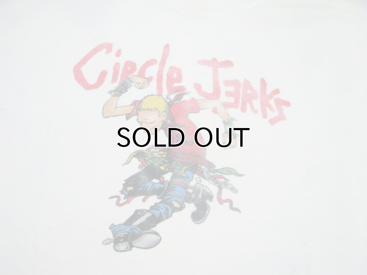 画像4: 1990's~ Hanes Band T-Shirts "Circle Jerks" Off White size M - L (表記 L) (4)