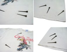 画像5: 1990's~ Hanes Band T-Shirts "Circle Jerks"　Off White　size M - L (表記 L) (5)