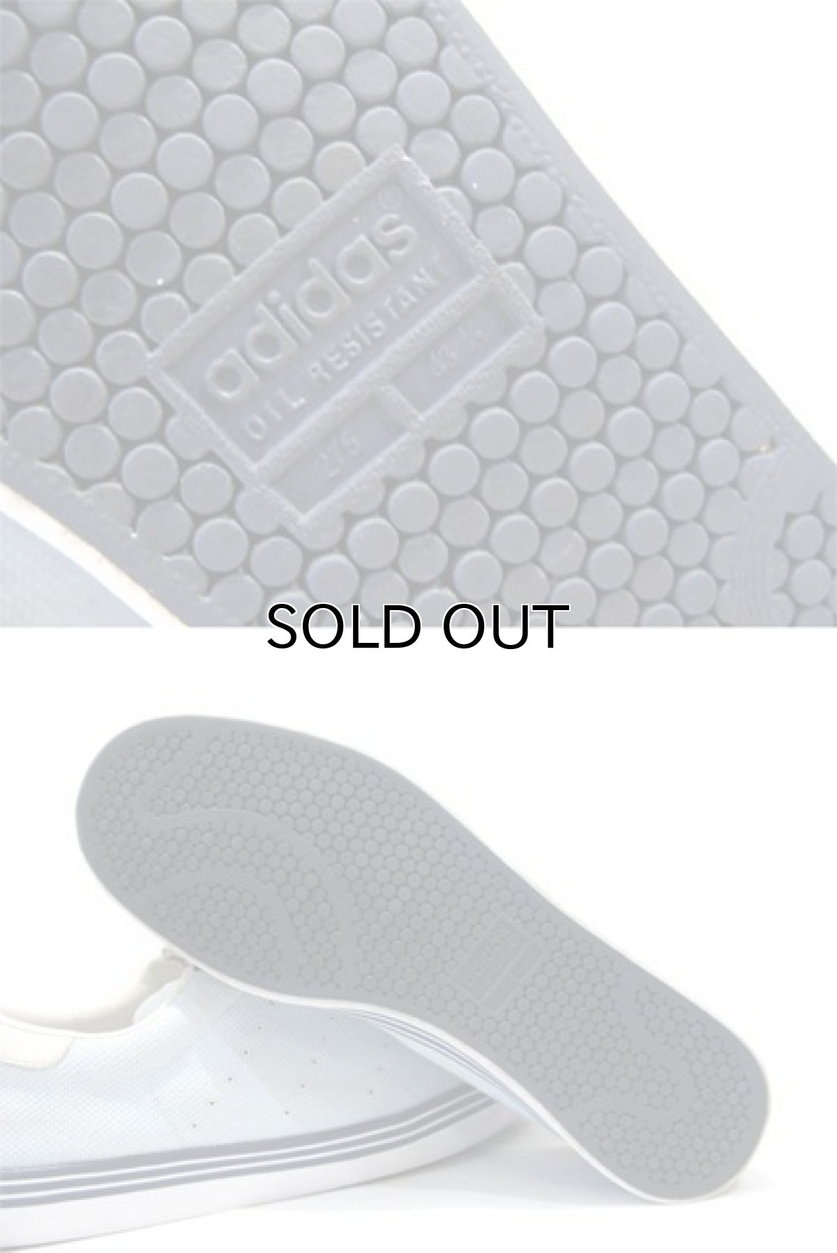 画像3: adidas "STAN SMITH" Canvas Slip-On White / Sax Blue / Navy size 9.5 (27.5 cm) (3)