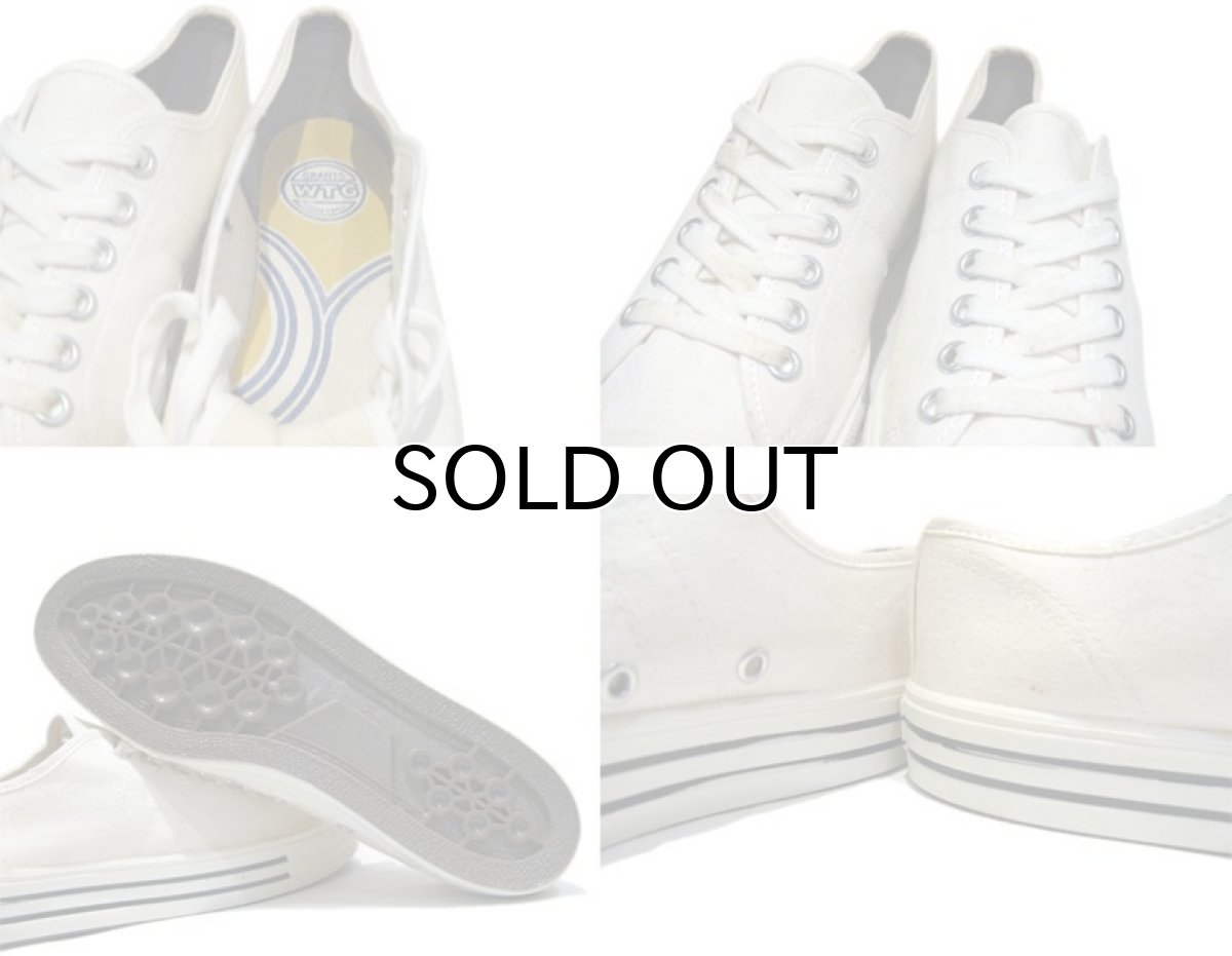 画像3: 1970's "GRANTS WTG" Low-Cut Canvas Sneaker　Dead Stock　NATURAL　size 9.5 (27.5 cm) (3)