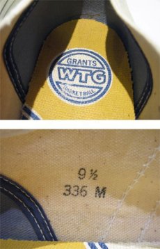 画像5: 1970's "GRANTS WTG" Low-Cut Canvas Sneaker　Dead Stock　NATURAL　size 9.5 (27.5 cm) (5)