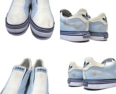 画像4: adidas "STAN SMITH" Canvas Slip-On　White / Sax Blue / Navy　size 9.5 (27.5 cm) (4)