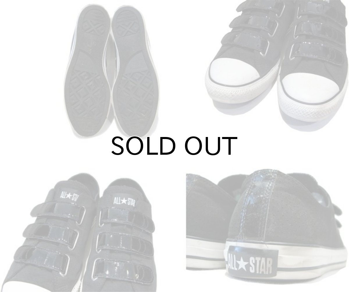 画像3: CONVERSE "ALL STAR" Velcro Sneaker Black / White size 11 (29.5 cm) (3)