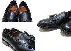 画像4: Allen Edmonds Tassel Loafers -made in USA-　BLACK　size 7 C ( 25cm ) (4)