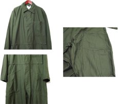 画像3: 1980's U.S.Military Cotton Sateen All in One　Dead Stock one-washed　OLIVE　size SMALL (3)