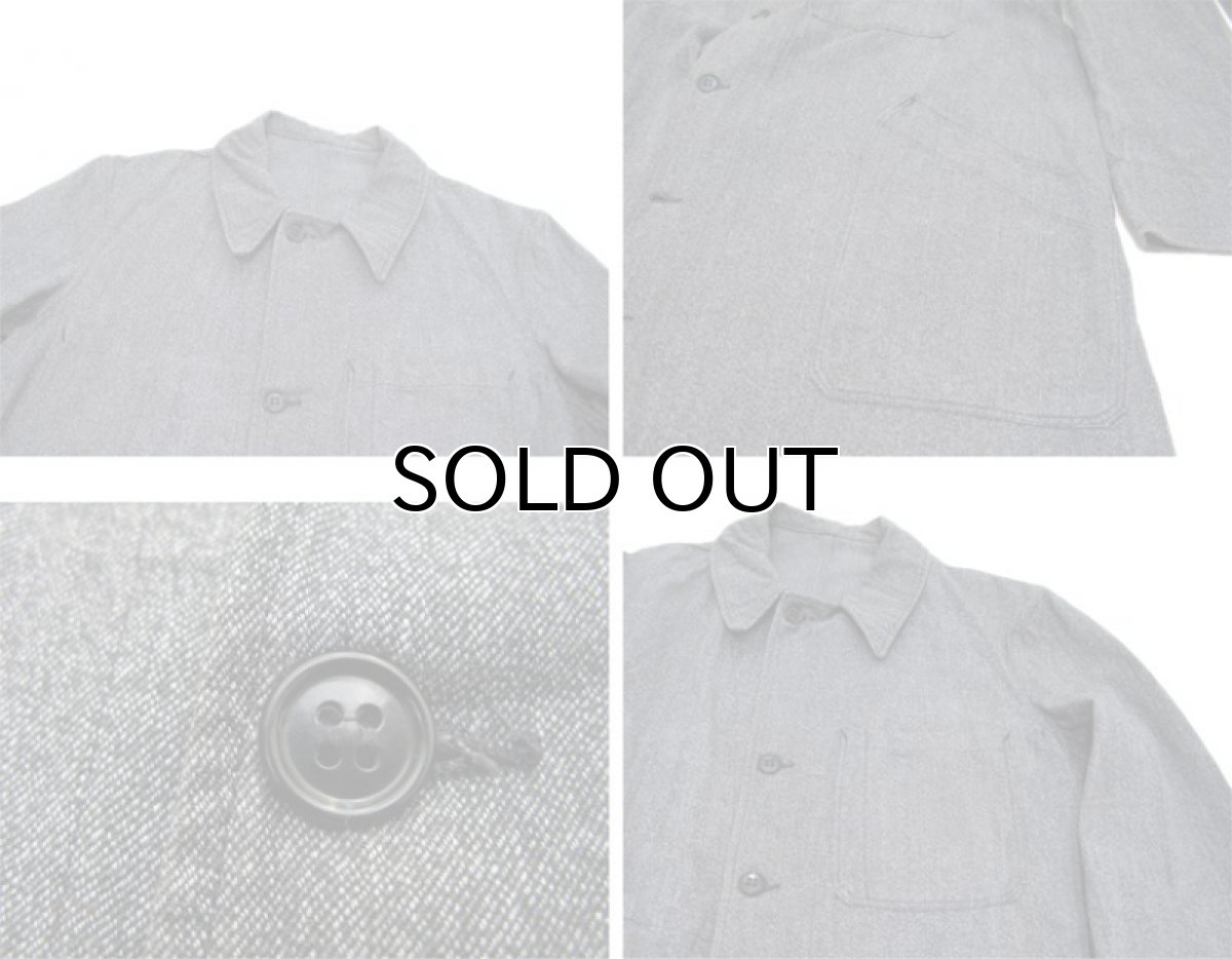 画像5: 1950's French Salt and Pepper Atelier Coat  size S - M (表記 不明) (5)