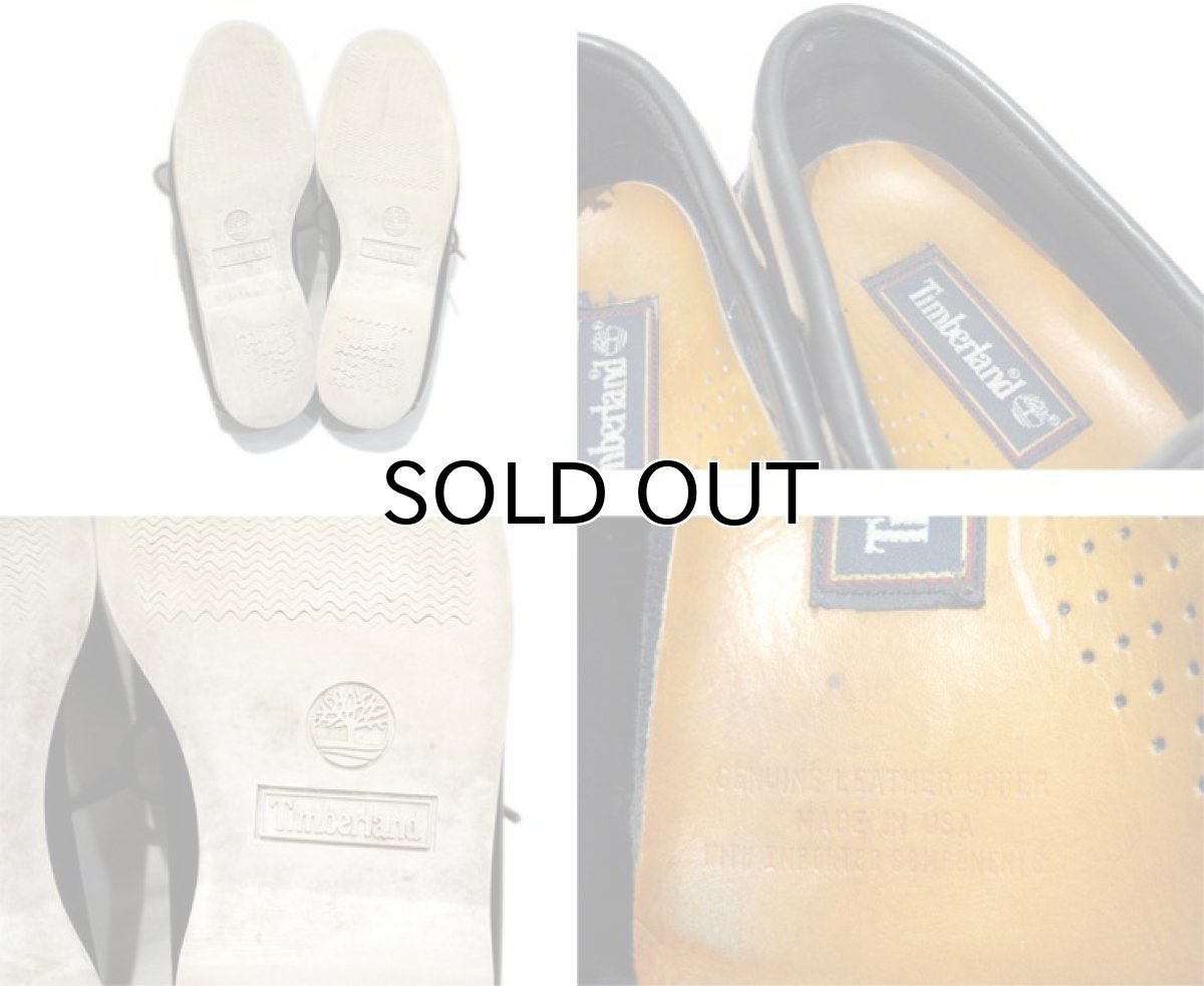 画像3: "Timberland" Leather Deck Shoes -made in USA-　Dark Blue　size 10 (28 cm) (3)
