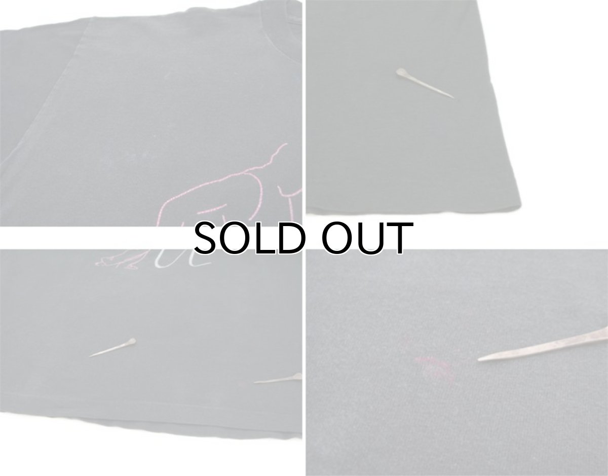 画像5: 1990's "Better Work ORCHESIS '95" Print T-Shirts -made in USA- BLACK size XL (表記 XL) (5)