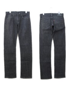 画像2: Levi's 511 Denim Skinny Pants　Black Denim　size w 32 inch (表記 w32 L32) (2)