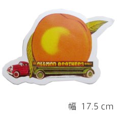 画像1: ALLMAN BROTHERS BAND "Peach & Car" Sticker    (1)