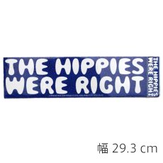 画像1: "The Hippies Were Right" Bumper Stickers    (1)