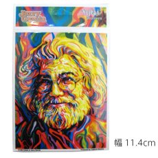 画像1: Grateful Dead "JERRY GARCIA" Yujean Stickers    (1)