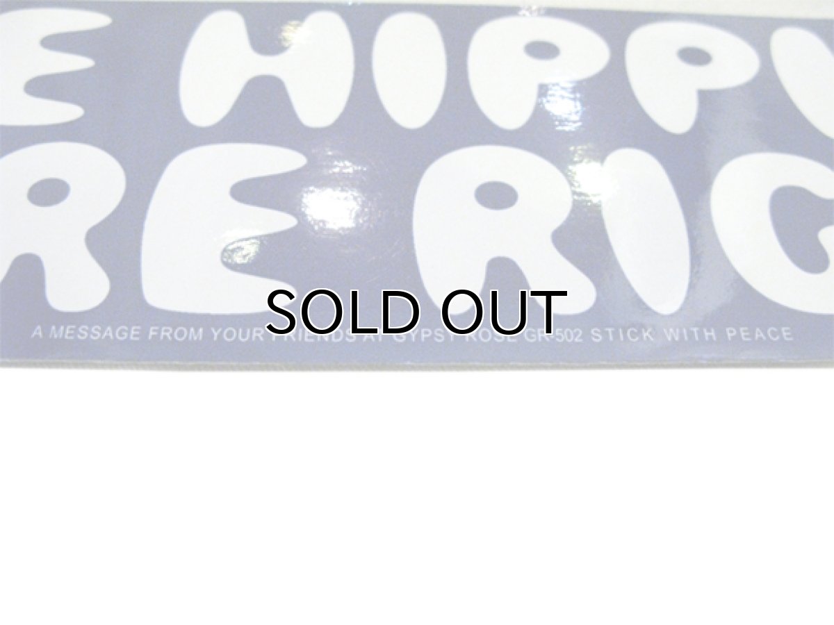 画像4: "The Hippies Were Right" Bumper Stickers    (4)