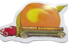 画像3: ALLMAN BROTHERS BAND "Peach & Car" Sticker    (3)