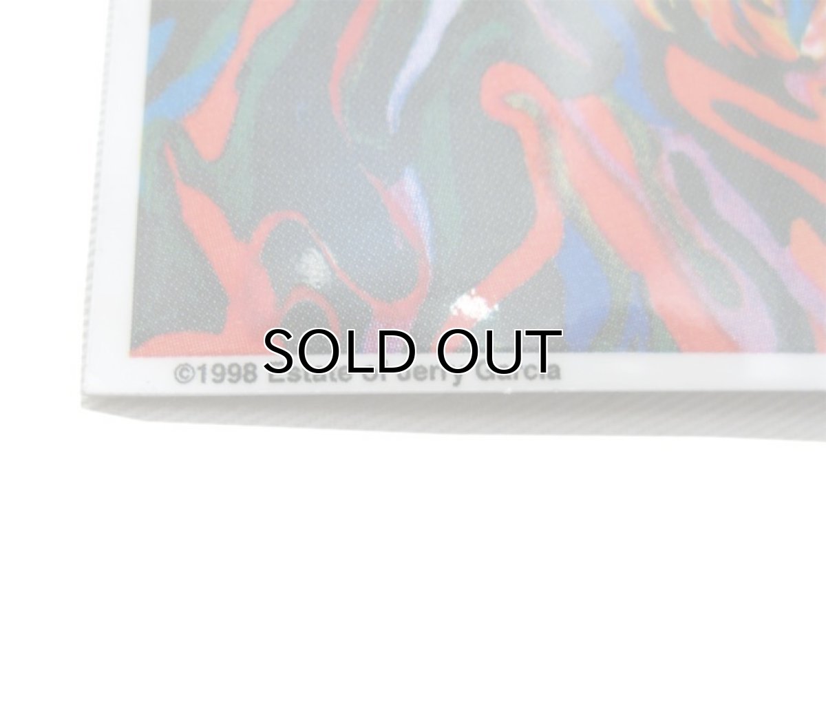 画像2: Grateful Dead "JERRY GARCIA" Yujean Stickers    (2)