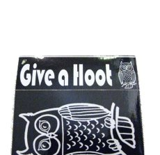 画像3: "Give a Hoot" Bumper Stickers  Green   (3)