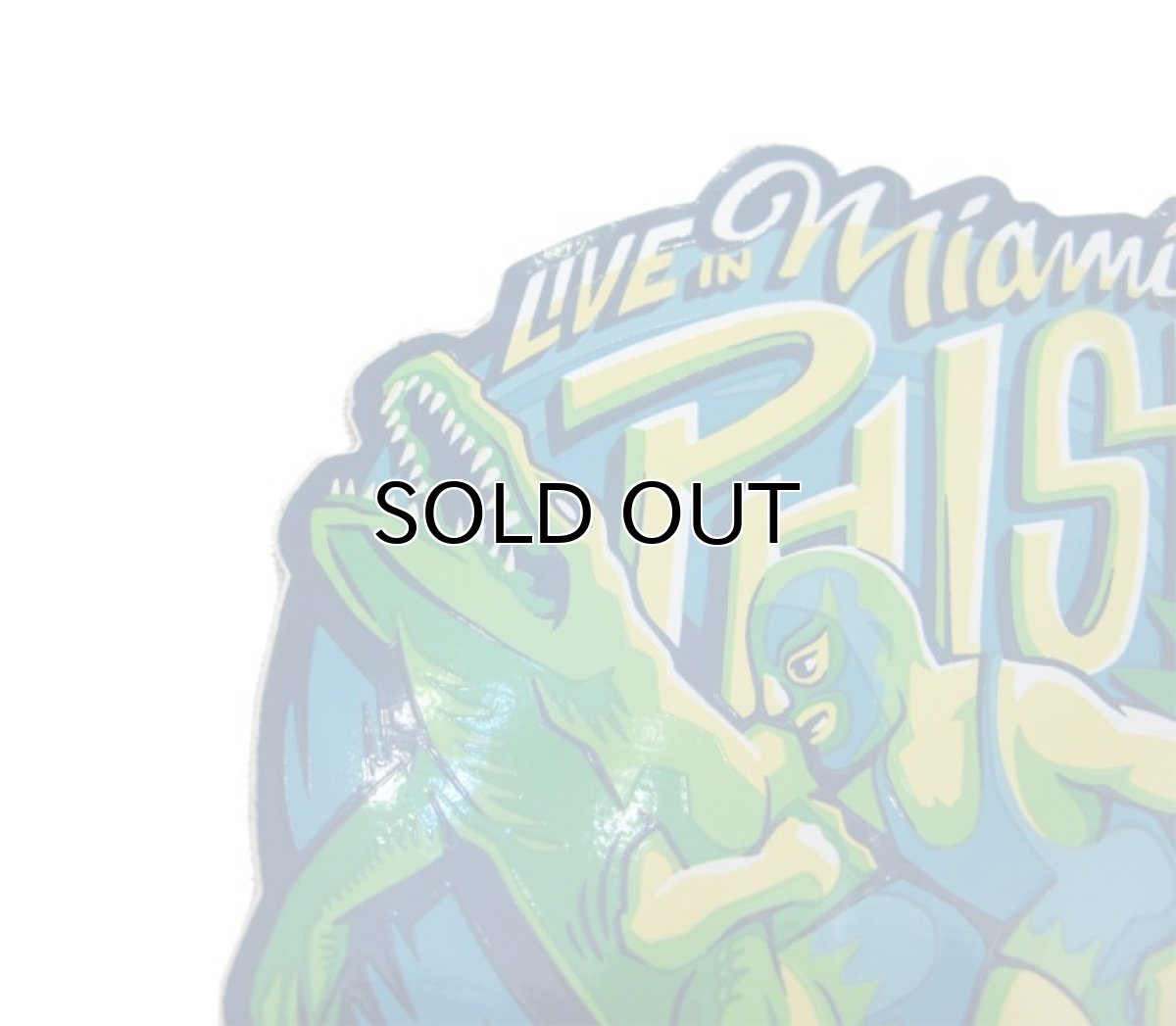 画像3: PHISH New Year's Run 2014 "Wrestling" Sticker   (3)