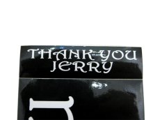 画像3: Grateful Dead "THANK YOU JERRY" Bumper Stickers    (3)