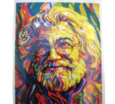 画像4: Grateful Dead "JERRY GARCIA" Yujean Stickers    (4)