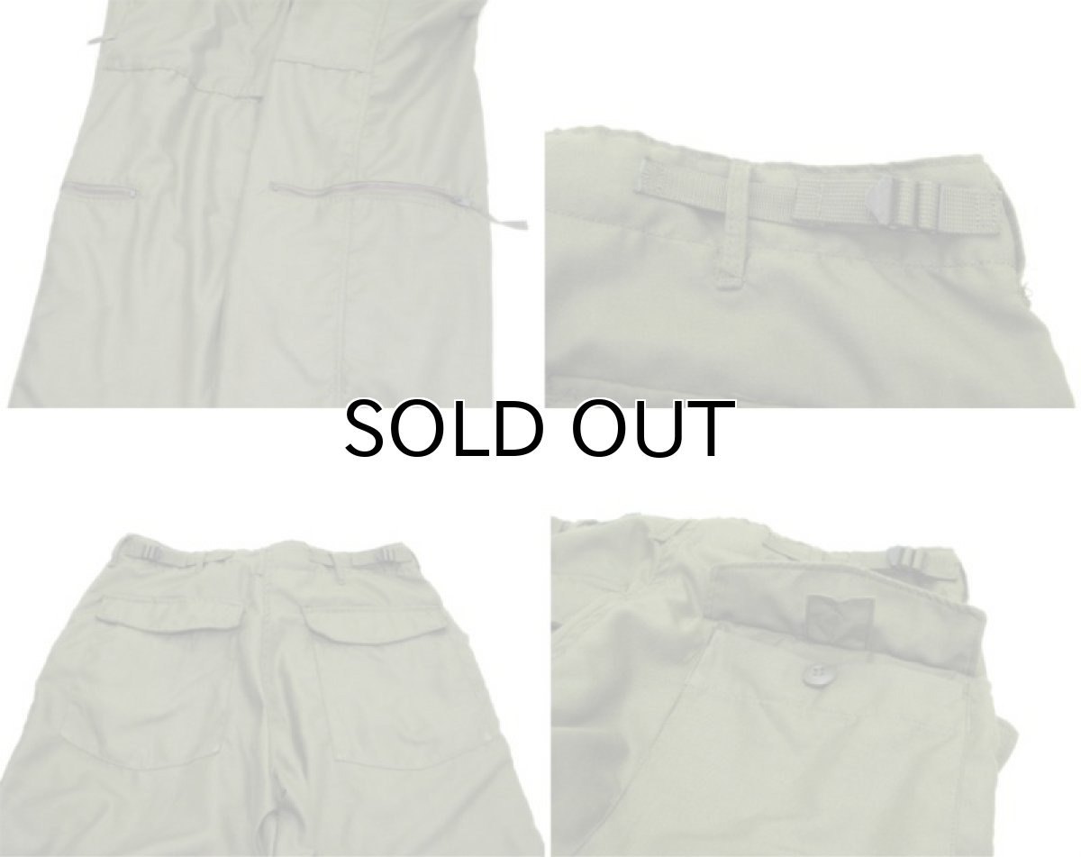 画像5: 1970's U.S.Military Nomex Flight Crew Trousers Dead Stock one-washed OLIVE size w 30 inch (Small - Long) (5)