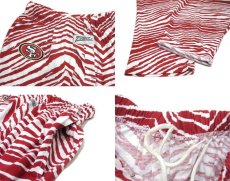 画像3: ZUBAZ Zebra Patterned Easy Pants "SF 49ers"　Red / White　size Free (3)