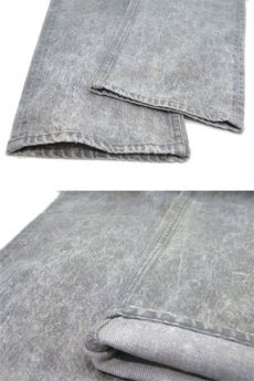画像5: 1990's Levi Strauss & Co. Lot 501Chemical Wash Denim Pants　Black Denim　size w 31.5 inch (5)