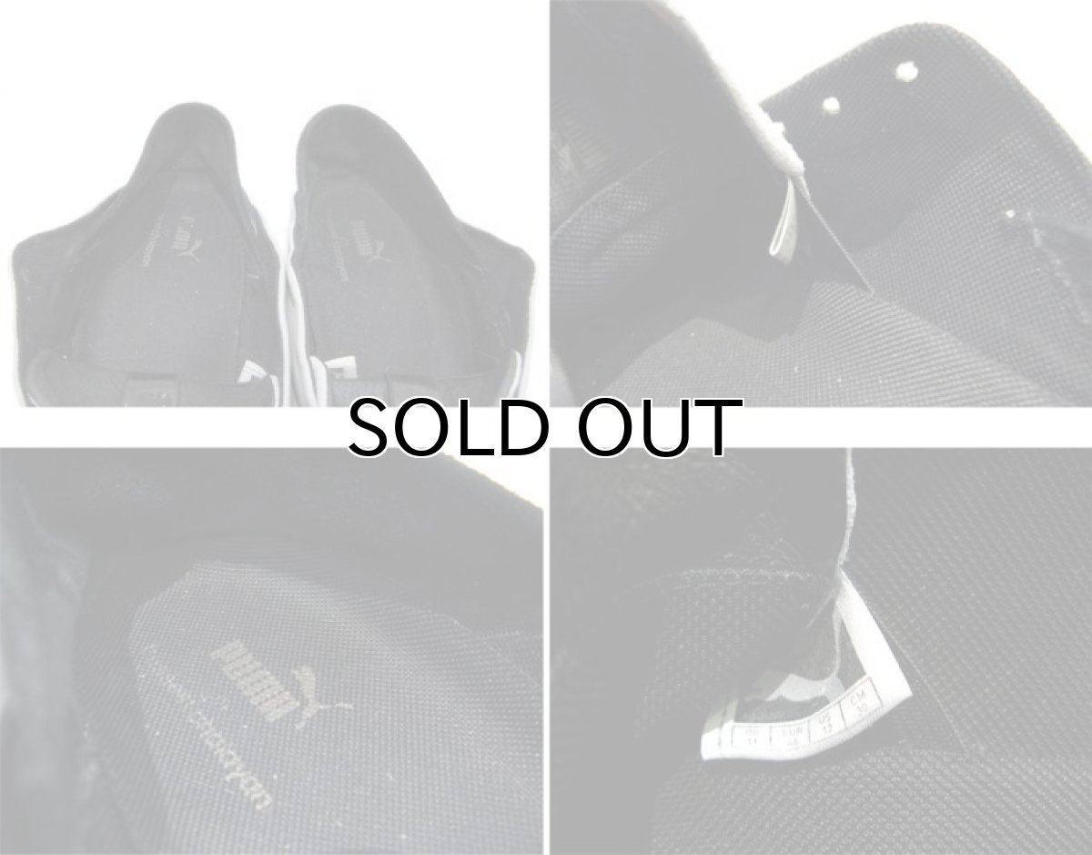 画像4: "PUMA by hussein chalayan" Leather Sneaker Grey / Black / White size12 (30 cm) (4)