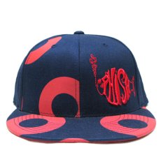 画像5: PHISH "Fishman Donut" Cap 　Navy / Red　size 6 7/8 - 7 1/4 (5)