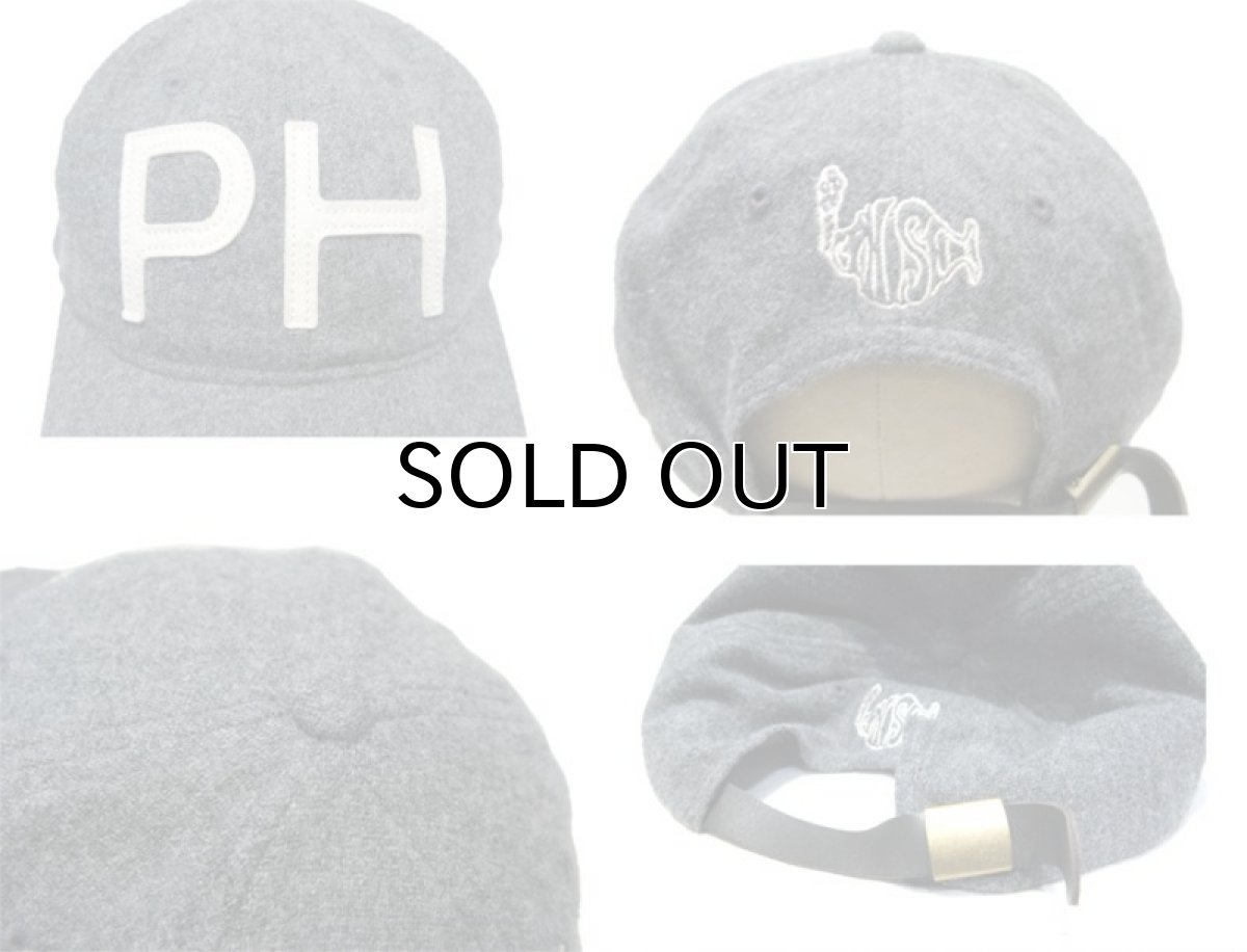 画像4: PHISH Old School Baseball Cap "PH" GREY size Free (4)
