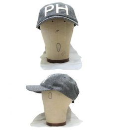 画像3: PHISH Old School Baseball Cap "PH"　GREY　size Free (3)