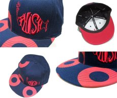 画像3: PHISH "Fishman Donut" Cap 　Navy / Red　size 6 7/8 - 7 1/4 (3)