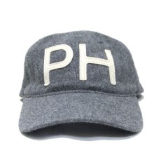 画像2: PHISH Old School Baseball Cap "PH"　GREY　size Free (2)