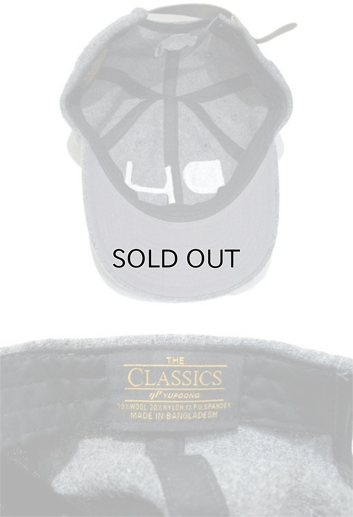 画像5: PHISH Old School Baseball Cap "PH" GREY size Free (5)
