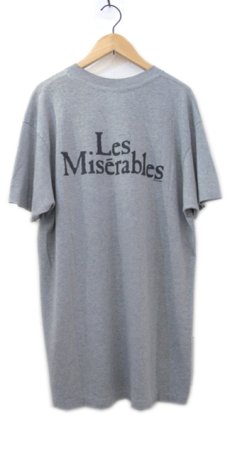 画像2: 1980's Hanes Print T-Shirts "Les Miserables" -made in USA-　GREY　size XL (表記 XL 46-48) (2)