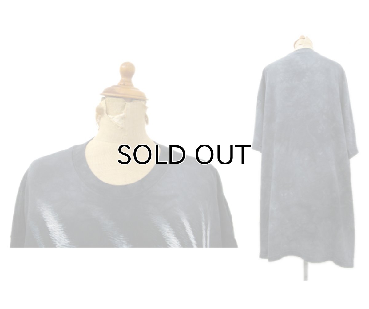 画像2: "Zebra Eye" Big Tee BLACK size XL~ (表記 2XL) (2)