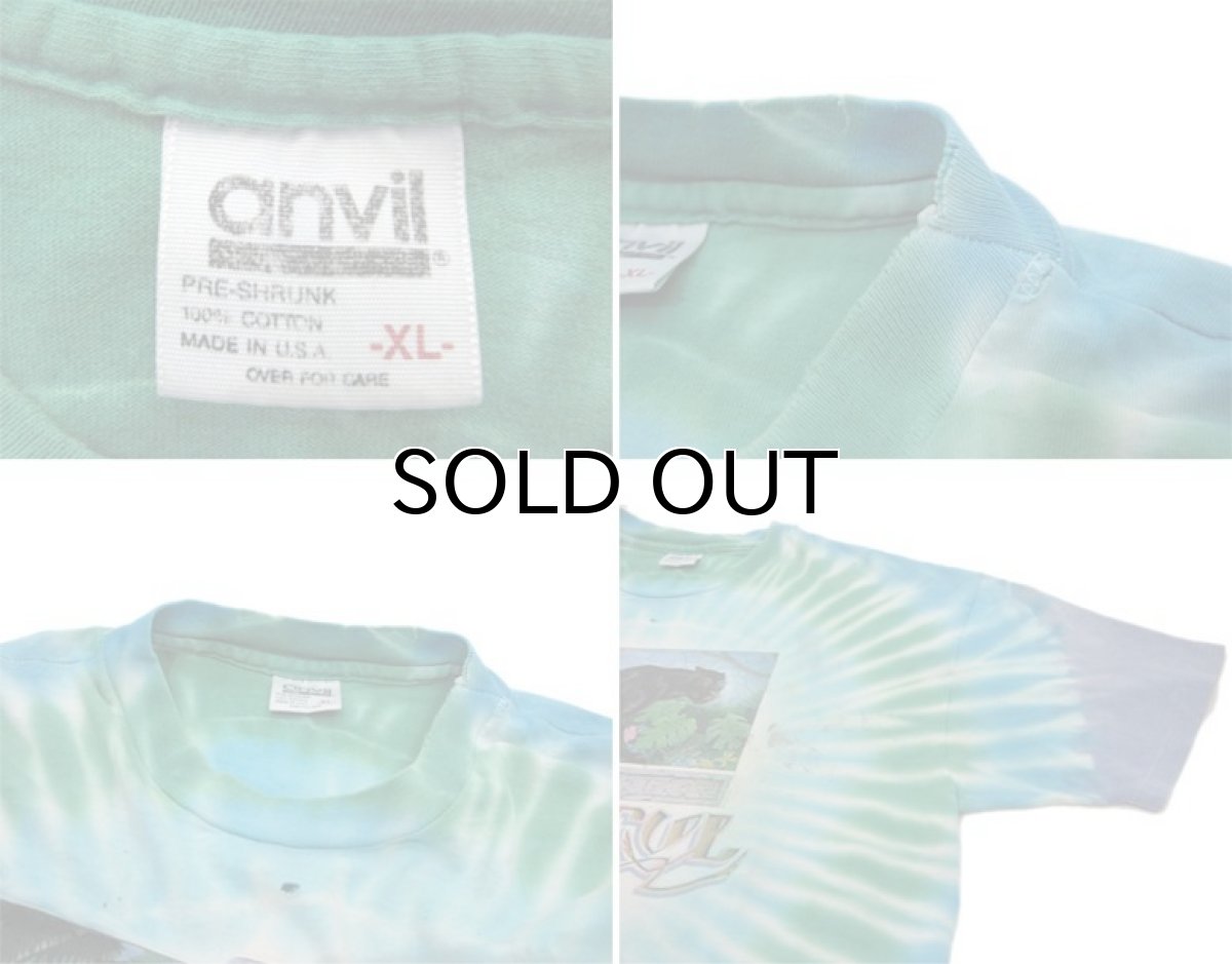 画像3: 1980's Grateful Dead TIE-DYE T-Shirts "Rainforest" -made in USA- size XL (表記 XL) (3)