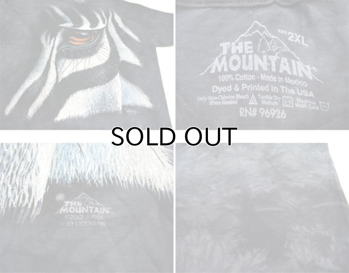 画像3: "Zebra Eye" Big Tee BLACK size XL~ (表記 2XL) (3)