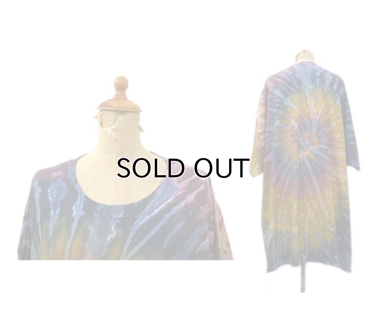 画像2: GILDAN "TIE DYE" Big Tee Purple size XXXL (表記 3XL) (2)